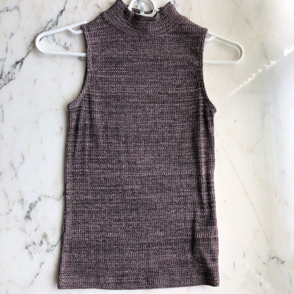 Turtleneck Tank Top